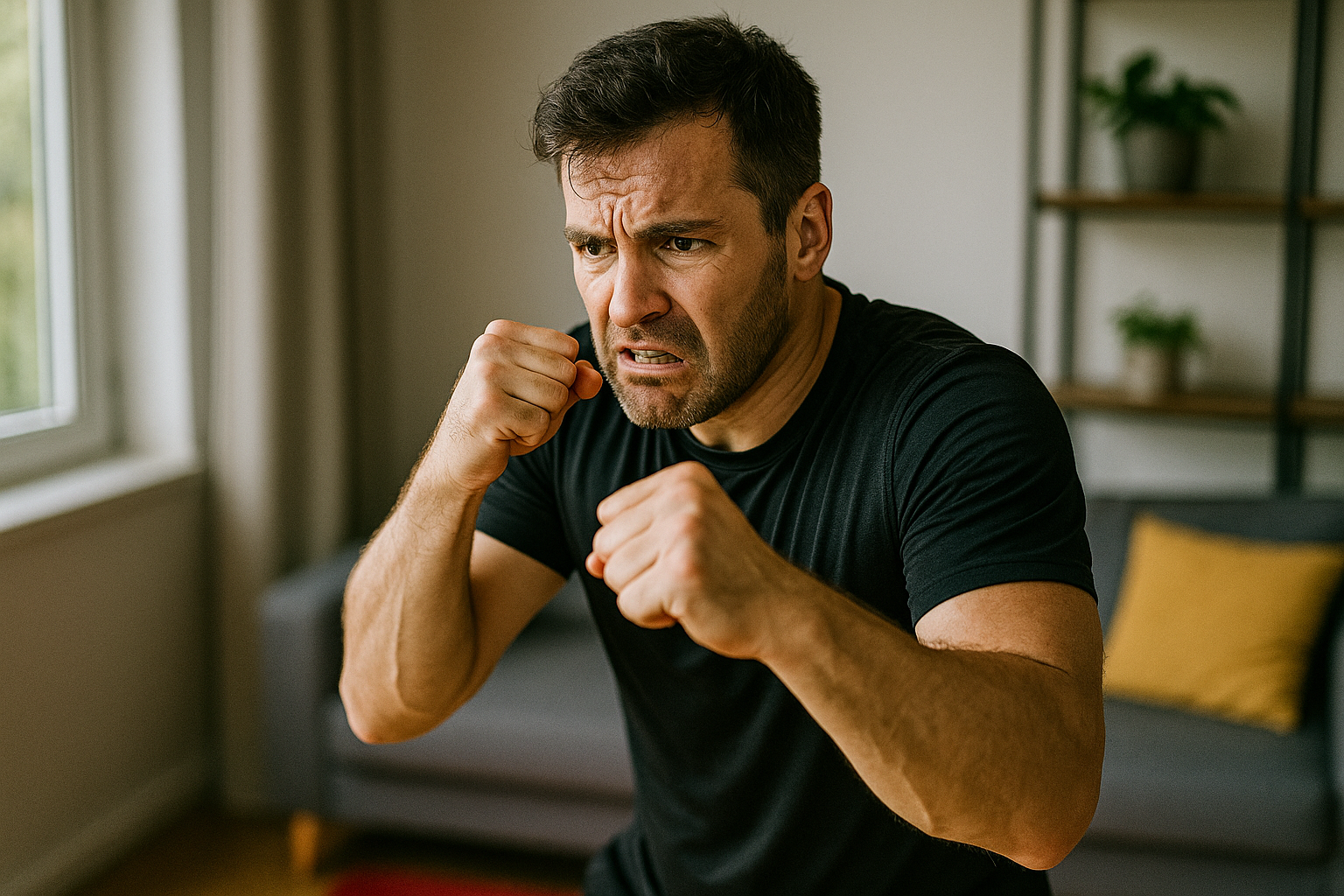 Espace encombré et sac mal fixé : risques de blessure