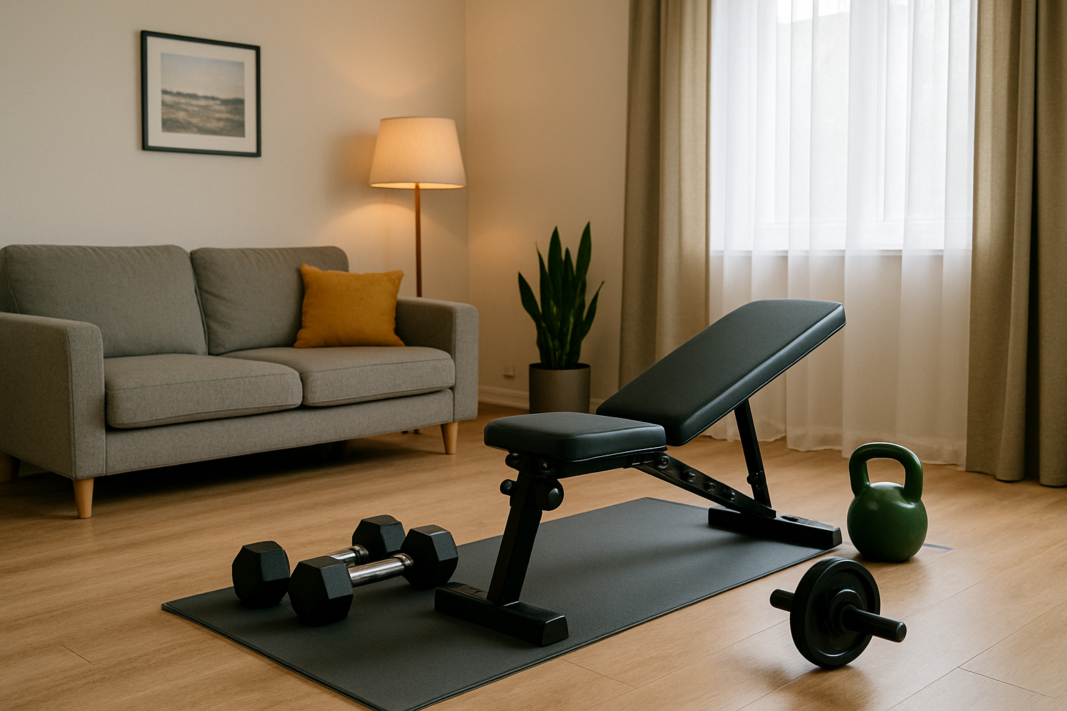 Routine d’échauffement avant entraînement à la maison