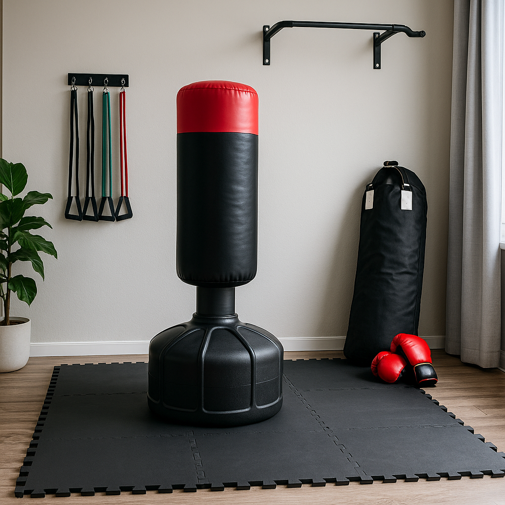 Comment fixer un sac de frappe sans percer